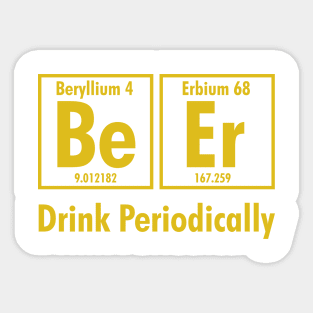 Drink Periodically Sticker